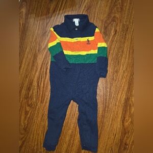 Ralph Lauren Baby Jumpsuit with Stripes